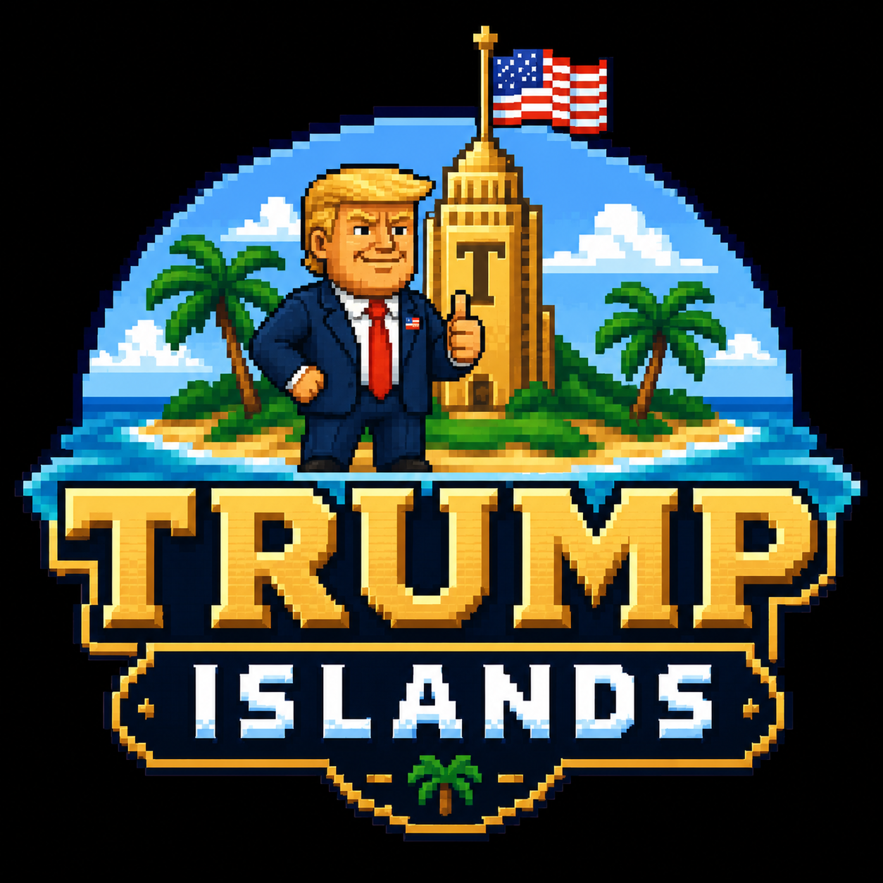 Trump Islands logo